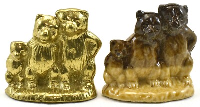 WADE THE 3 BEARS, NURSERY 1971-1979 PLUS BRASS REPRODUCTION