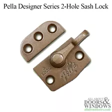 Pella Sash Lock For Double Hung and Single Hung Window Pella Designer Sash Lock