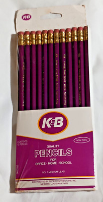 Katz & Besthoff (K&B) Drug Store Pencils Pack of 12 - New Orleans Vintage