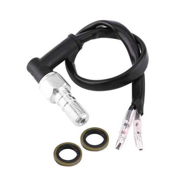 1 Pcs Motorcycles Hydraulic Brake Pressure Light Switch M10X1mm Pitch Universal