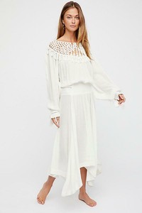 free people white maxi dress