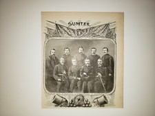 Captain Abner Doubleday Fort Sumter Samuel Crawford 1867 Civil War Sketch