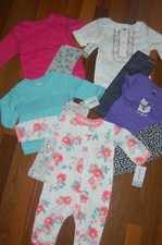 NWT Girls 3m 3 MONTHS HUGE CARTER'S Fall Winter 9 Piece Lot
