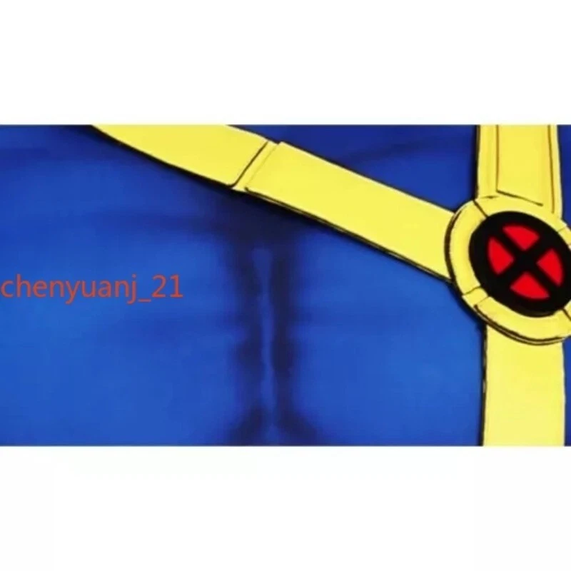 X-Men 97 Scott Summers Cyclops Disfraz Juegos con disfraces Adulto Mono con Máscara Botas Foto 2 de 4