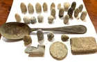 LOT CIVIL WAR RELICS BULLETS BLOWOUT ENFIELD GEORGIA MUSKET MUSHROOM  VICKSBURG