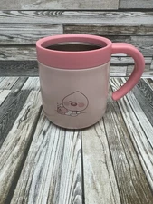 Kakao Friends Pink Stainless Mug Cup, No Lid, Collectors