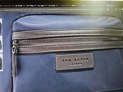 Ted Baker Men's Backpack - New Retail$150