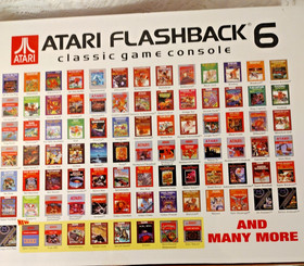 Atari Flashback 6 Classic Game Console 