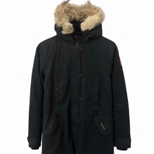 Canada Goose Kensington Parka Women’s Medium Black Detachable Fur Hood