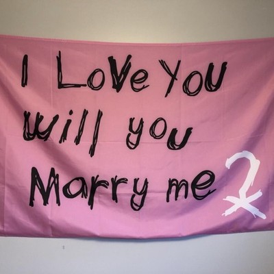 Yungblud Ilywymm Flagge - 2018 Official Merchandise Rare And Hard To Find