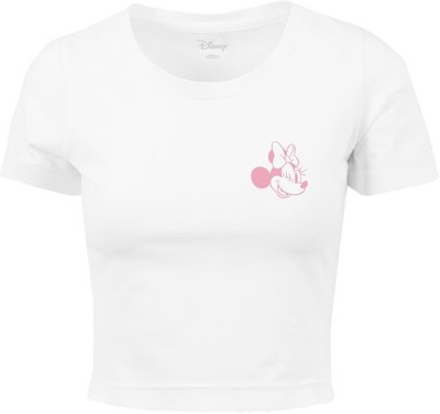 Merchcode Damen T-Shirt Ladies Minnie Mouse Wink Tee