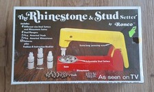 VINTAGE The Rhinestone Stud Setter by Ronco 1974 Original Bedazzler Made in USA
