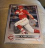 2022 Topps Chrome Trey Amburgey Rookie #61  RC Cincinnati Reds Baseball Card