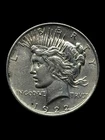 1922 Peace Silver Dollar, Circulated, Cleaned, See Description. Free Gift!💵