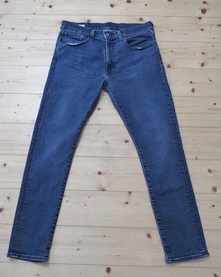 Levi's 512 BIG E Herren Jeans Hose W34 L32 Slim Taper Fit S322