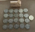 1952 50C Franklin Half Dollar Silver Roll Of (20) Kennedy Half 1964 (1)