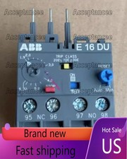 ABB Electronic Overload Relay E16DU-6.3 E16DU6.3 ;10093221 US Free TAX