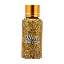 Makeup Sequins Face Glitter Gel Shiny Delicate Glitter Body Gel For Bar