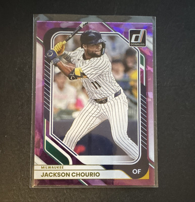 Panini Donruss 2026 Jackson Chourio Milwaukee Brewers #83 Serial #17/99