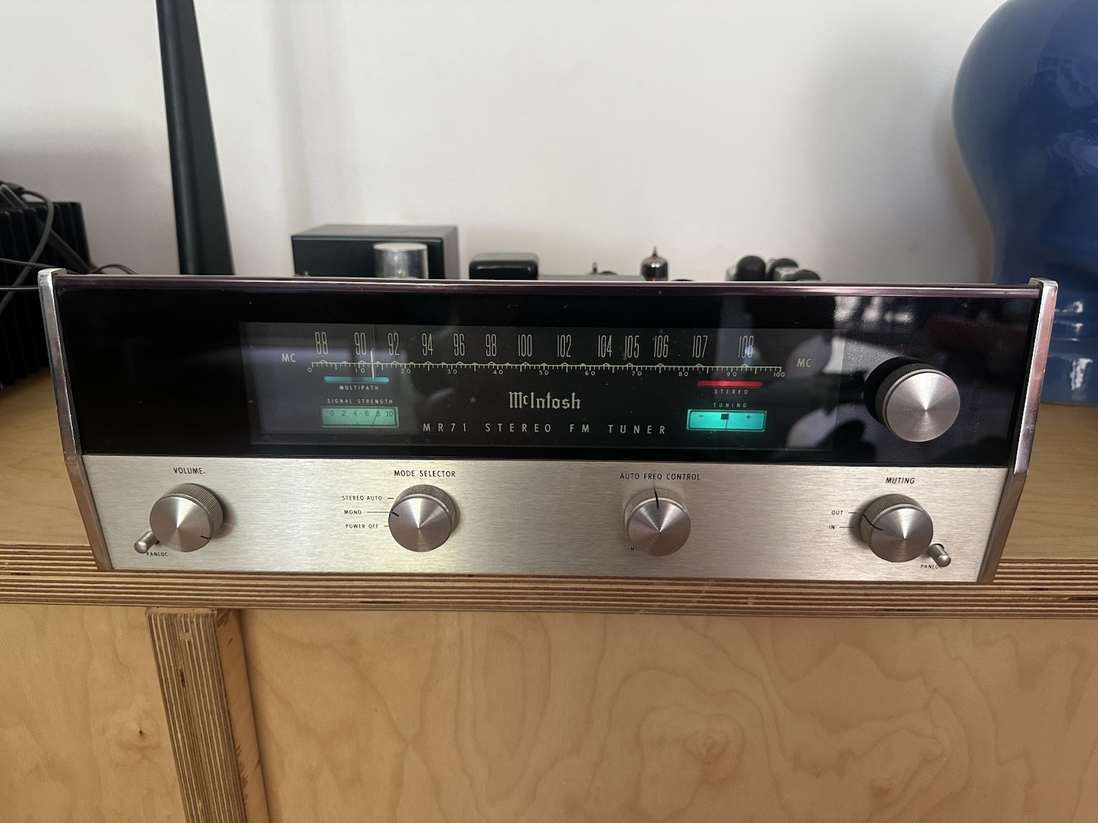 McIntosh MR71 FM Stereo Tuner Excellent Working Condition