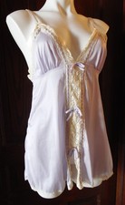 Vintage Montgomery Ward Lilac Mini Chemise Babydoll PJ Pajama Gown