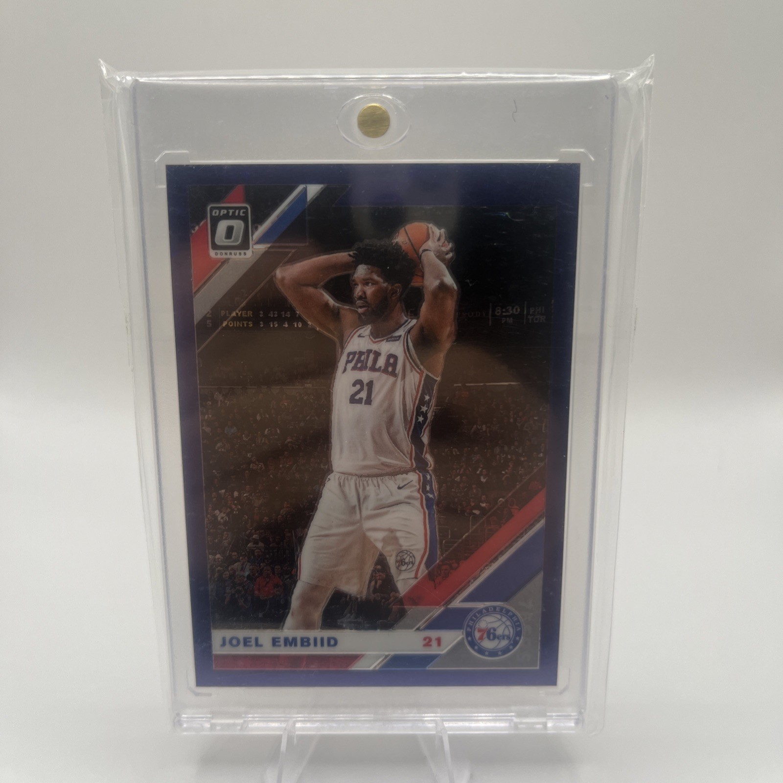 2019-20 Donruss Optic #95 Joel Embiid Purple /29