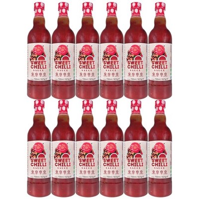 SALE,MHD25.11.2026! Süsse Chilisauce Sweet Chilli Sauce 12x 700ml Dippsauce