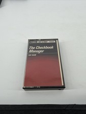 Timex Sinclair 1000 Computer The Checkbook Manager Cassette TS1000
