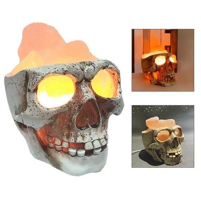 Totenkopflampe Nachttisch Nachttisch Himalaya Slat Nachtlicht dimmbare warme