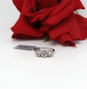 Sterling Silver White Topaz TGGC NWT Size 9 Ring 3.6g   CAT RESCUE