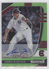 2020 Panini Prizm Draft Picks Lime Green 1/23 Carmen Mlodzinski #PDP31 Auto 0l2v