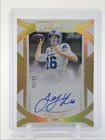 JARED GOFF 2024 FLAWLESS FRAME SIGNATURES FOOTBALL LIONS AUTO /25 Q3946