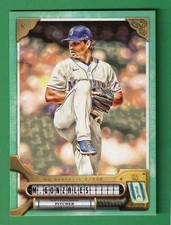 2022 TOPPS GYPSY QUEEN MARCO GONZALES AQUA PARALLEL 10/199 #186 MARINERS