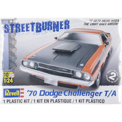 Revell Street Burner '70 Dodge Challenger T/A 1:24 Scale Skill-2