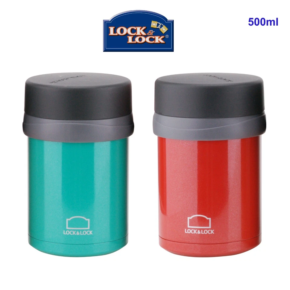 Lock & Lock Vacuum Insulated Food Jar, Lock and Lock Food Flask ,Thermos Thermal - image 1 of 1