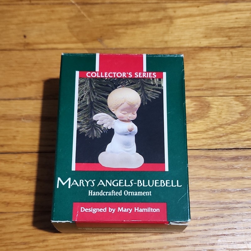Hallmark Keepsake Mary's Angels "Bluebell" Ornament 1989 2nd in Series