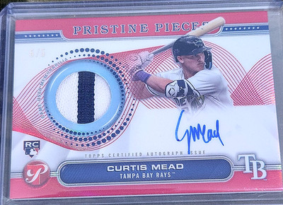 2024 Pristine Pieces Auto Relic of Curtis Mead /5