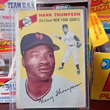 Topps 1954 Base Set Hank Thompson #64 New York Giants MLB Baseball Card