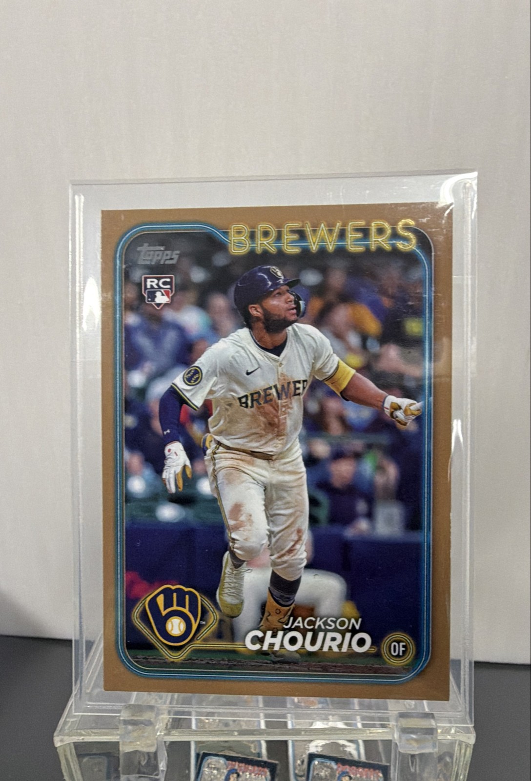 2024 Topps Update Series - Jackson Chourio #US240 Gold /2024 (RC)