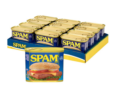 SPAM Classic, SPAM Canned Meat, 12 oz Can (12 Pack)