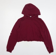 Womens UK Size L Select Purple Pullover Hoodie