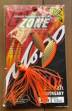 Evergreen D ZONE 10th Anniversary Spinnerbait #D03 Passion Orange 1/2oz New