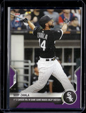 Seby Zavala - 2021 MLB Topps Now #593 Purple 18/25 Parallel Chicago White Sox