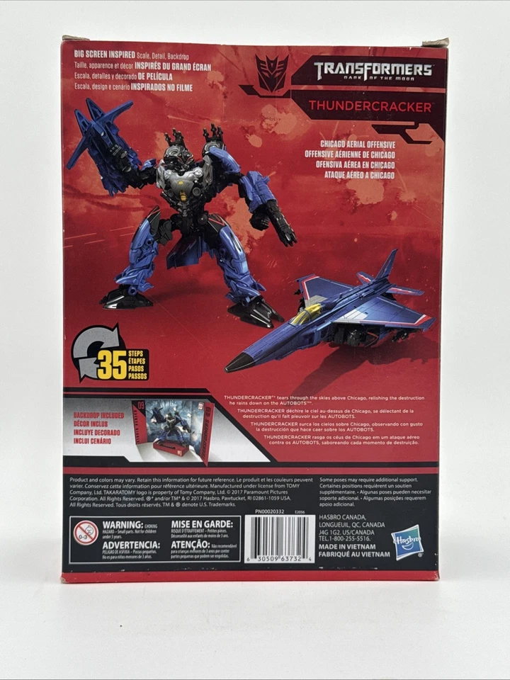 Transformers Studio Series #09 THUNDERCRACKER NEW in Box Tony Generations - Image 3 of 4