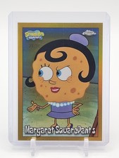 MARGARET SQUAREPANTS 2025 TOPPS CHROME SPONGEBOB GOLD REFRACTOR #17 /50 Q4832