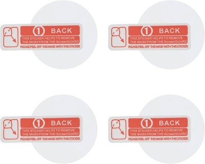 4Pcs Invisible TPU Push Button Film Car Engine Ignition Start Stop Button Sticke