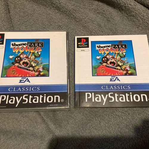 Theme Park World (Classics Edition) - PlayStation 1/PS1 - Complete, Tested