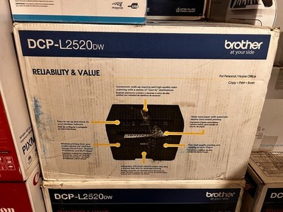 Brand New Brother DCP-L2520DW All-In-One Wireless and Duplex Laser Printer