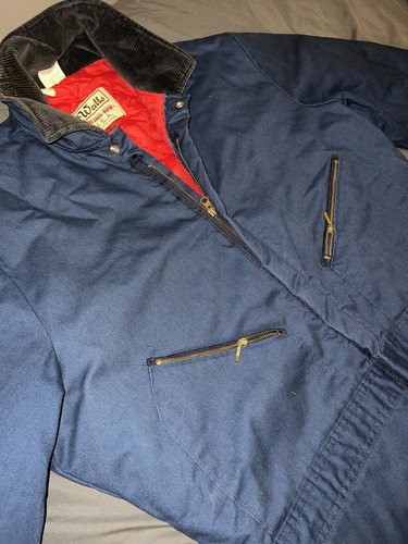 WALLS BLIZZARD PRUF INSULATED COVERALLS BLUE SIZE XLARGE TALL CHEST 46-48 - Picture 3 of 9