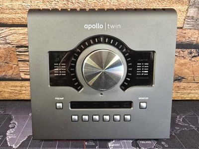 Universal Audio Apollo Twin MKII UAD 2 Duo Core Audio Interface (Tested)
